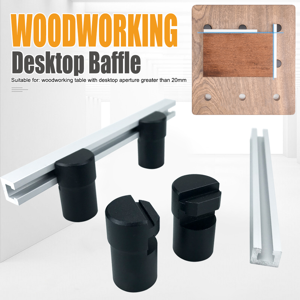 Woodworking Workbench Plans - 2 Pcs Woodworking Desktop Baffle planning