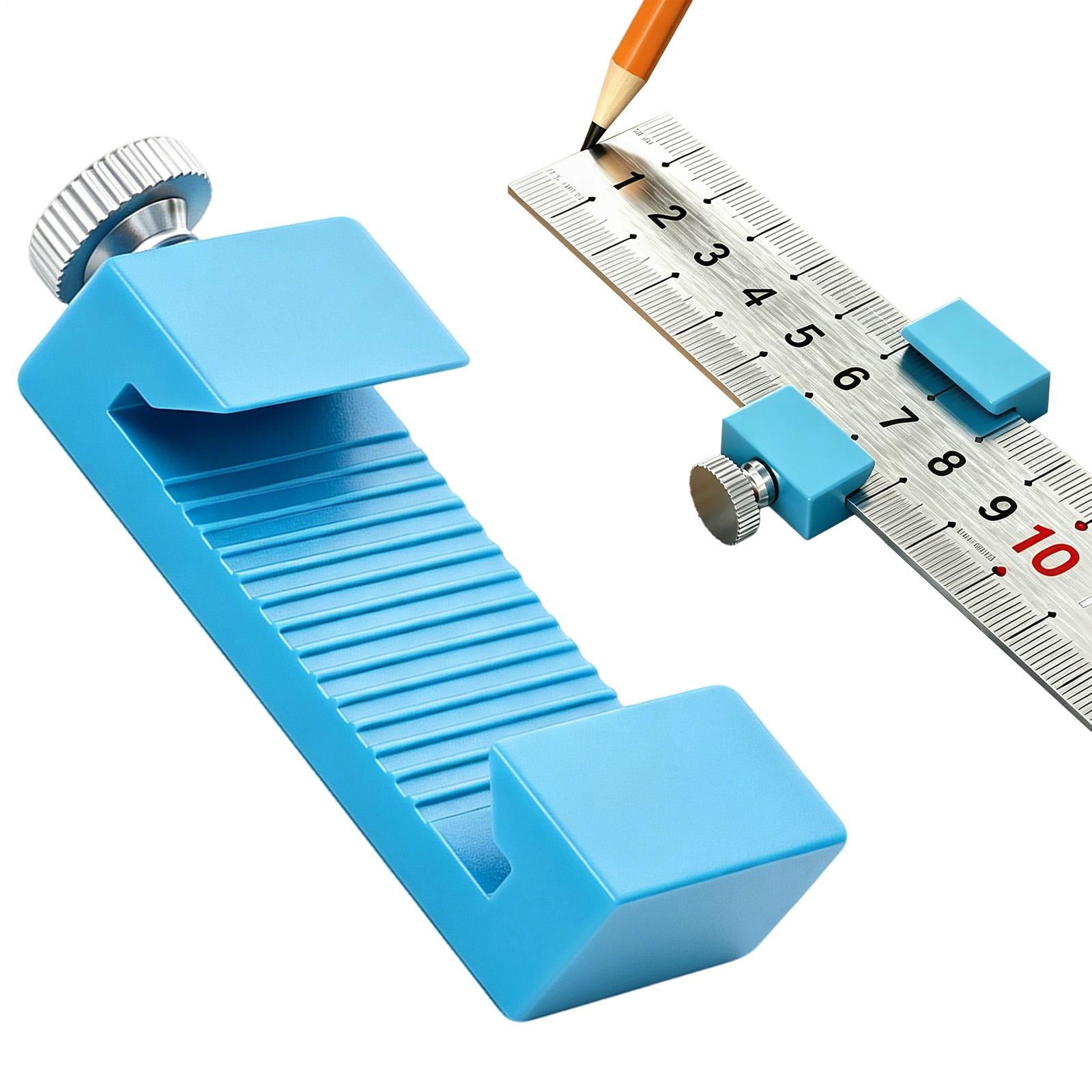 Woodworking Workshop - Woodworking Ruler Stop Carpentry Ruler Positioning