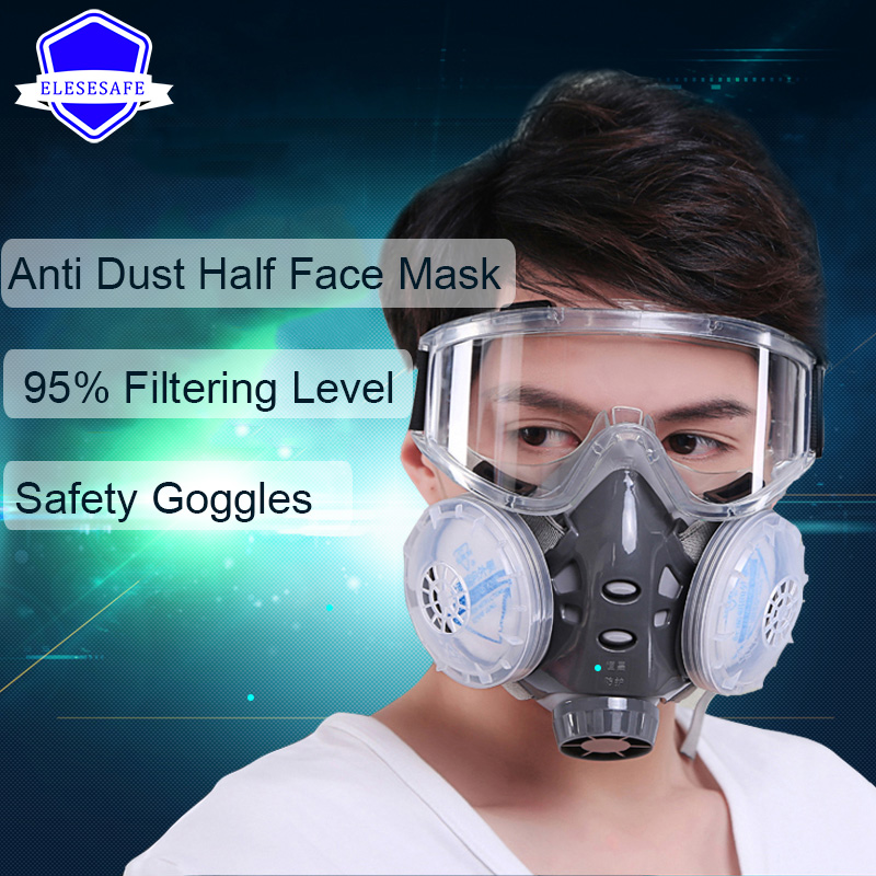 Woodworking Mask - New Anti Dust Mask Full Face