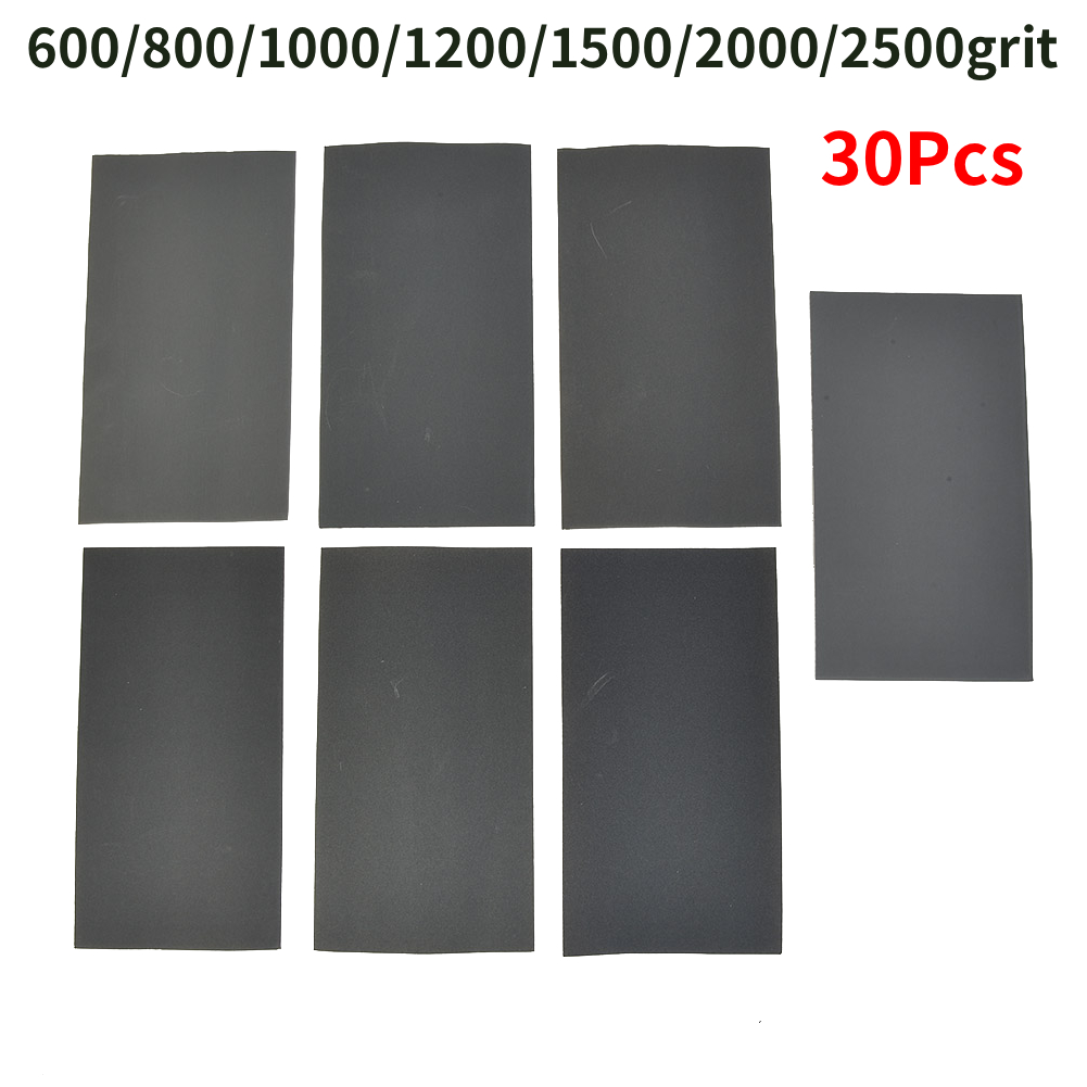 Woodworking Veneer - 70pcs Sandpaper Wet/ Dry 600 800
