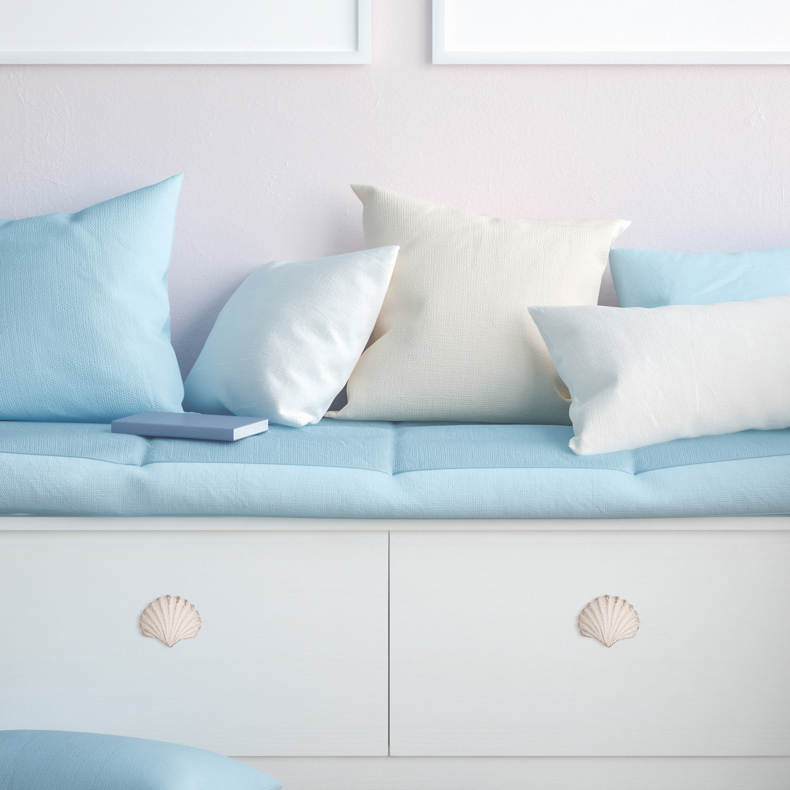 Woodworking Inspiration - 2Pcs Ocean Inspired Shell Cabinet Knobs