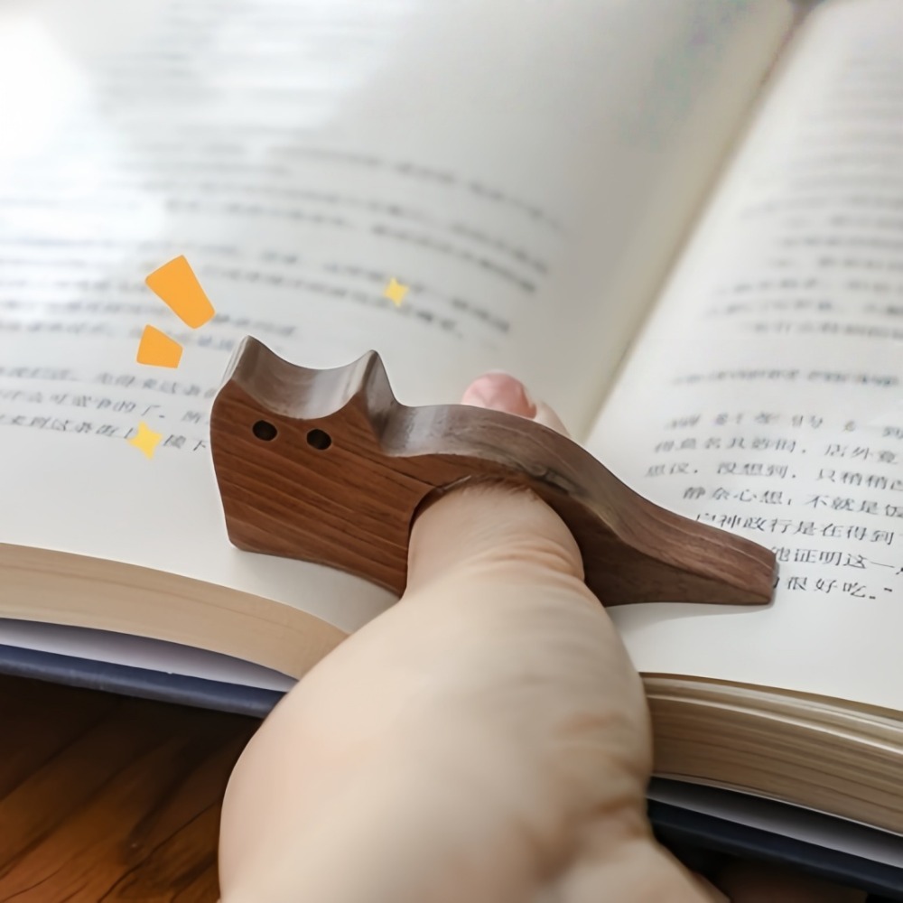 Woodworking School - Wooden Thumb Pet Cat Dog Reading