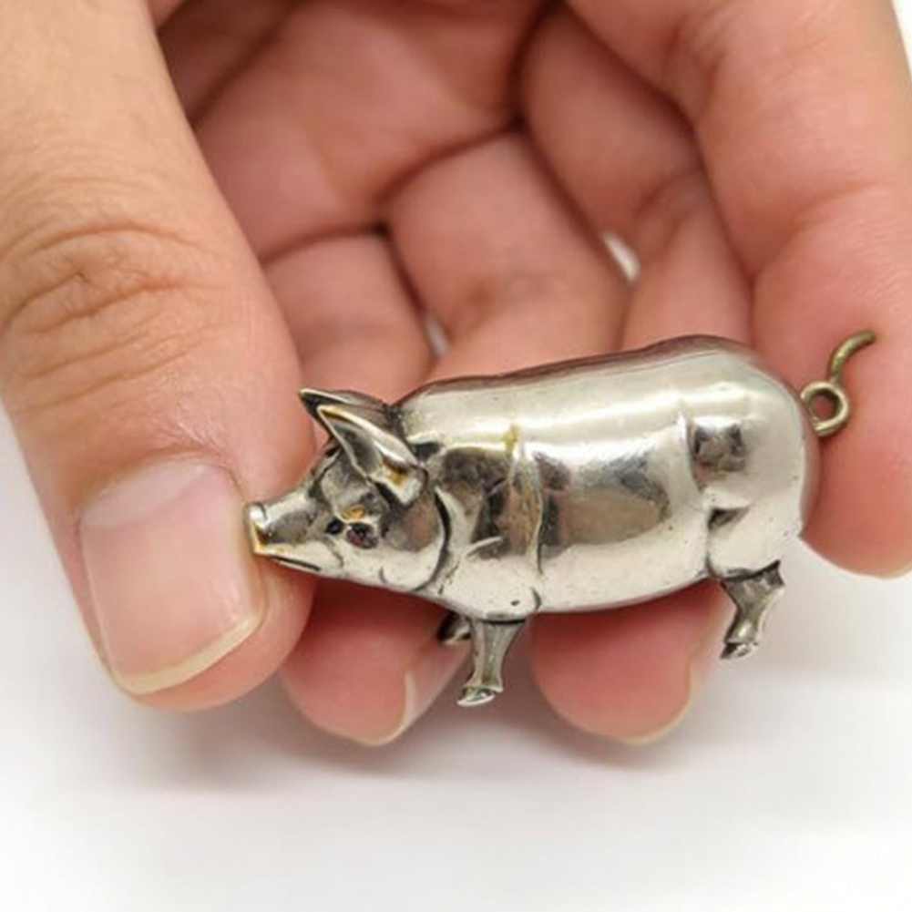 Woodworking Inspiration - 2025 Antique-Inspired Pig Figurine Mini= Tape