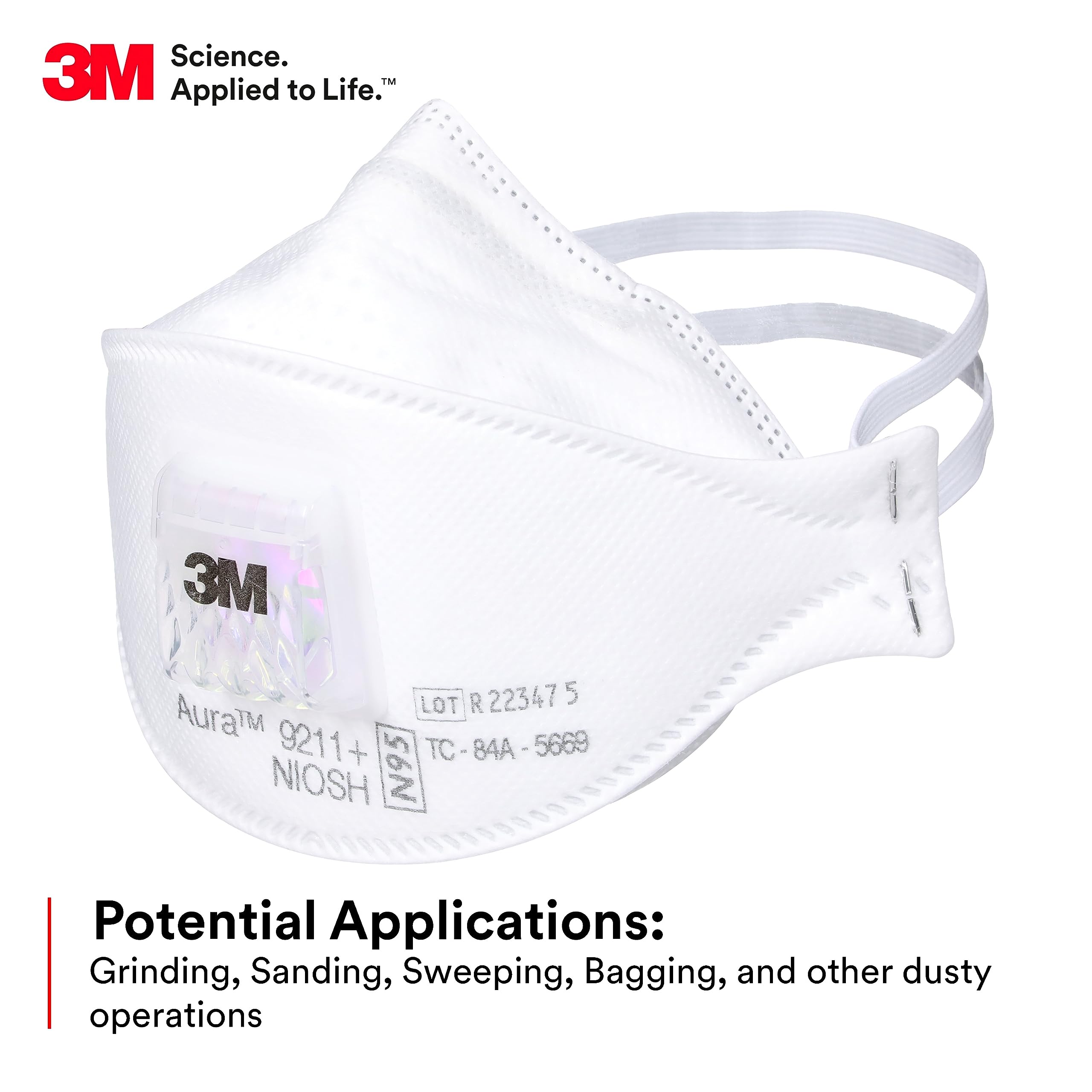 Woodworking Mask - 3M Aura 9211+ Particulate Respirator N95