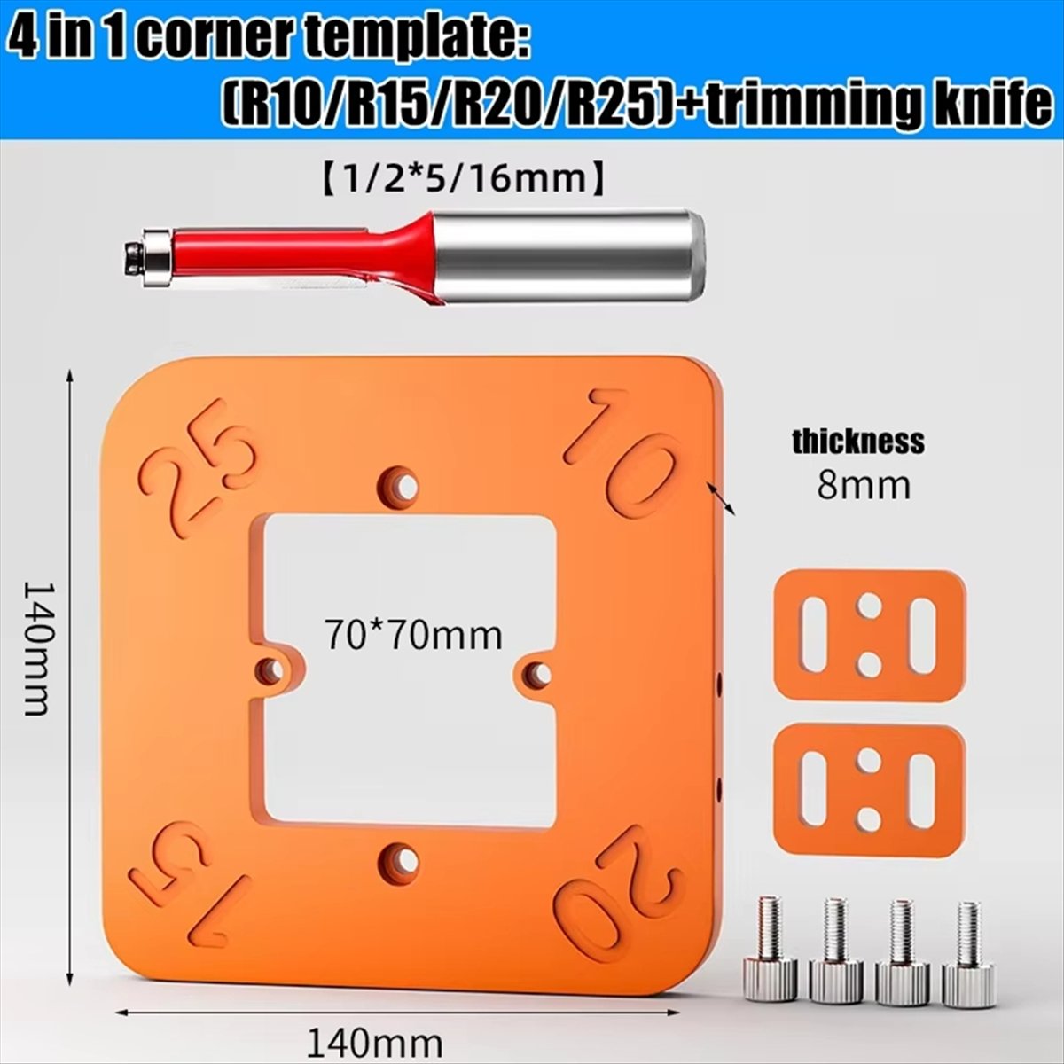 Woodworking Router Templates - 【2723 Popular】Woodworking Router Corner Radius Templates