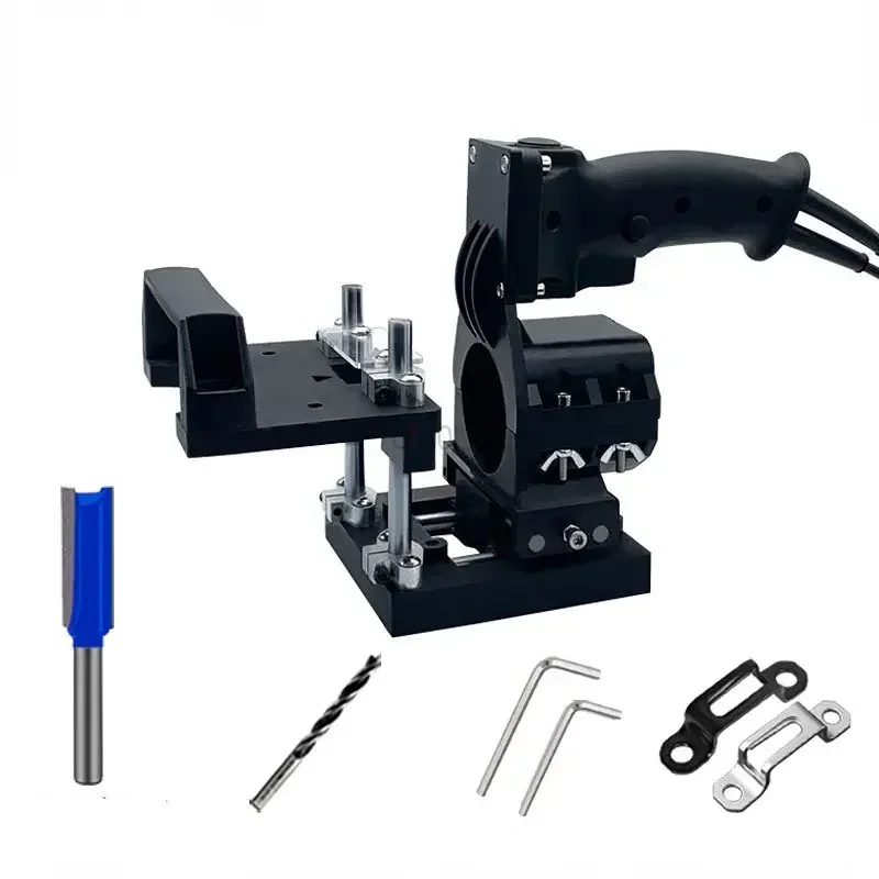 Woodworking Essential Tools - Professional Woodworking Slotting Machine Portable 2