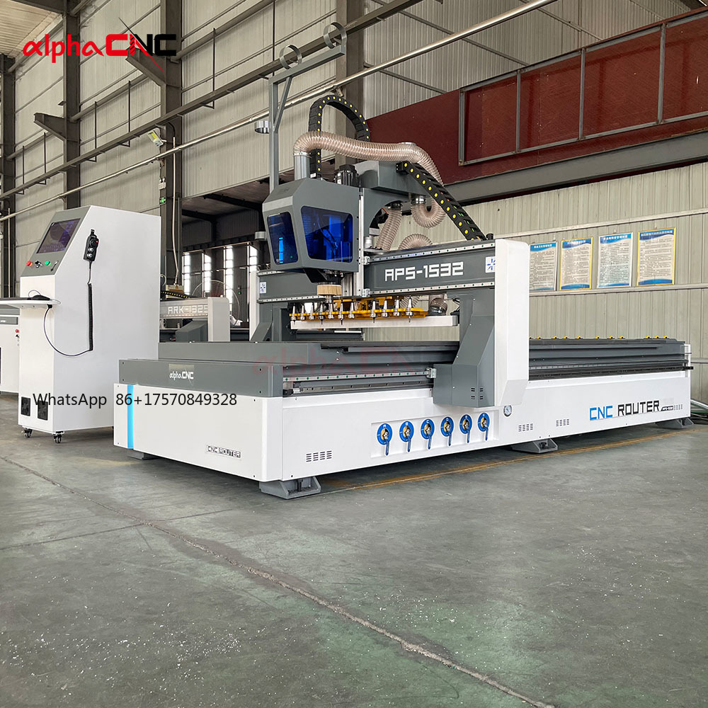 Woodworking Cnc Router Machine Price - Multifunction Furniture Cabinet Making Machine Wood