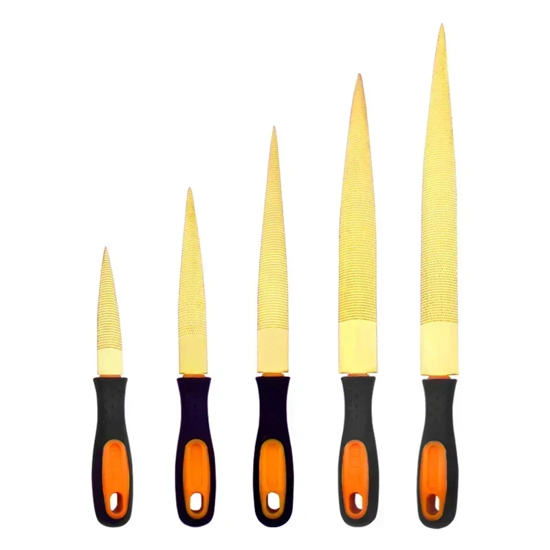 1PC Golden Tapered Rasp Wood F - Woodworking Files And Rasps 评论和价格