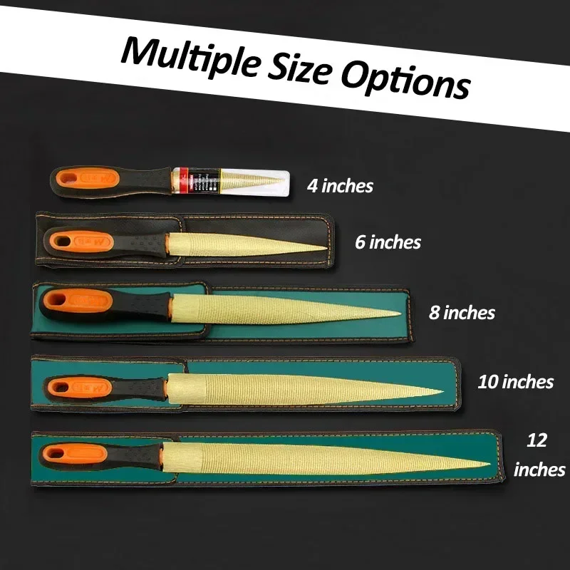 1PC Golden Tapered Rasp Wood F - Woodworking Files And Rasps 评论和价格