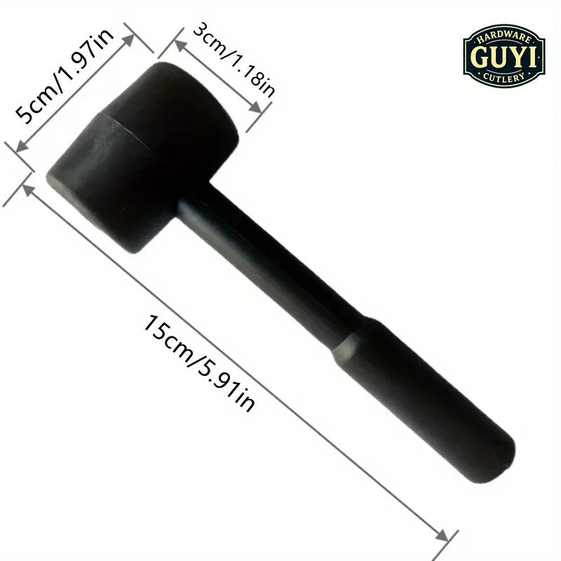 Black rubber mallet - durable  - Woodworking Gift Ideas 评论和价格