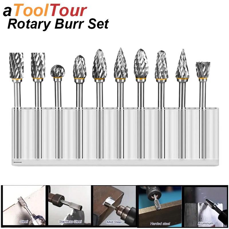 Tungsten Carbide Burr Set Bear - Woodworking Files And Rasps 评论和价格