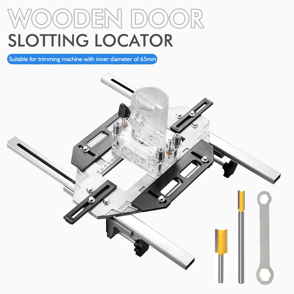 Door Hinge Template Hole Guide - Woodworking Router Templates 评论和价格