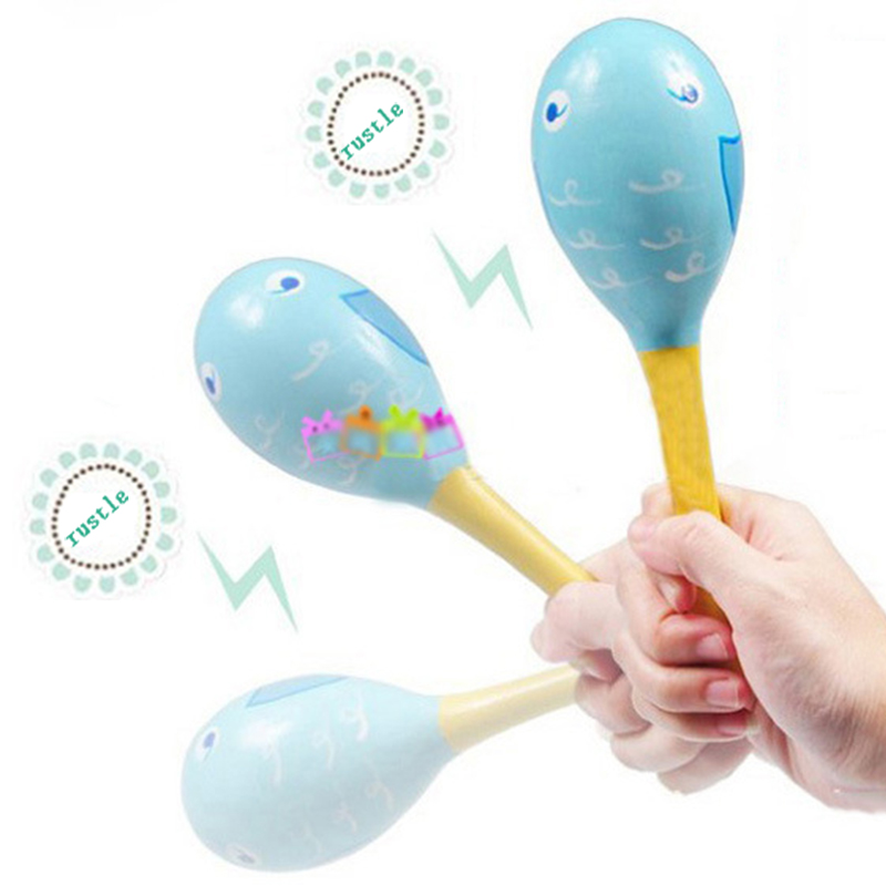 1/2pcs Colorful Wooden Maracas - Woodworking School 评论和价格
