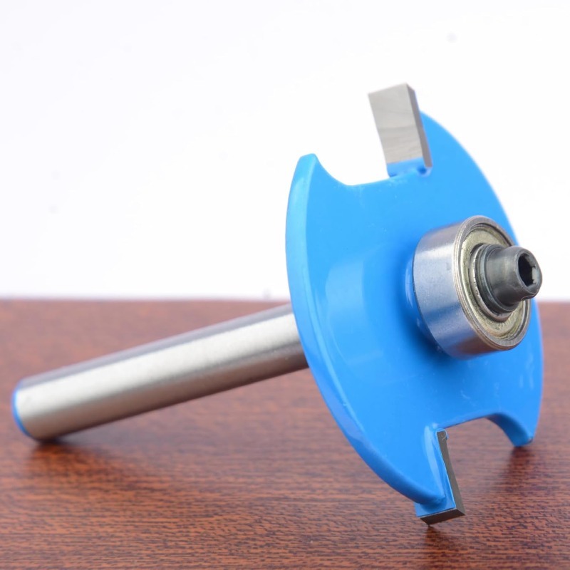 For 1pc 6.35mm Shank T-Sloting - Woodworking Router Templates 评论和价格