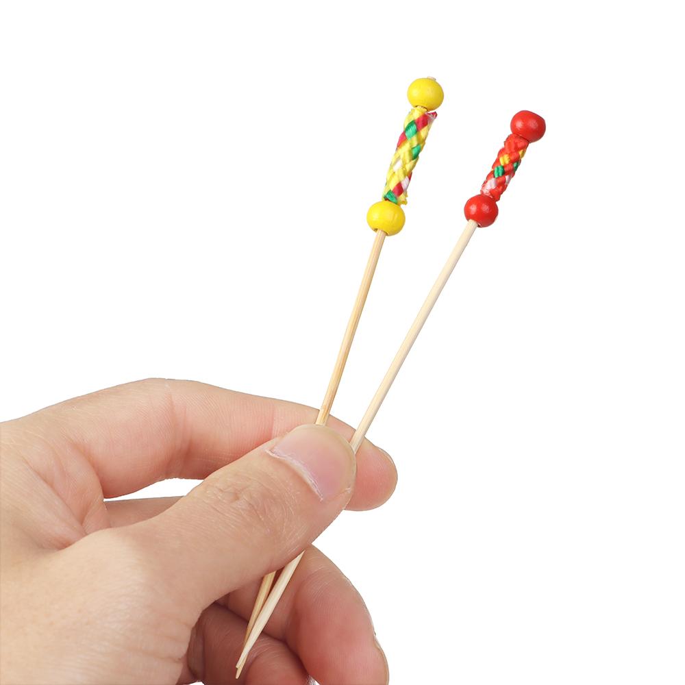 100Pcs Disposable Bamboo Picks - Woodworking School 评论和价格