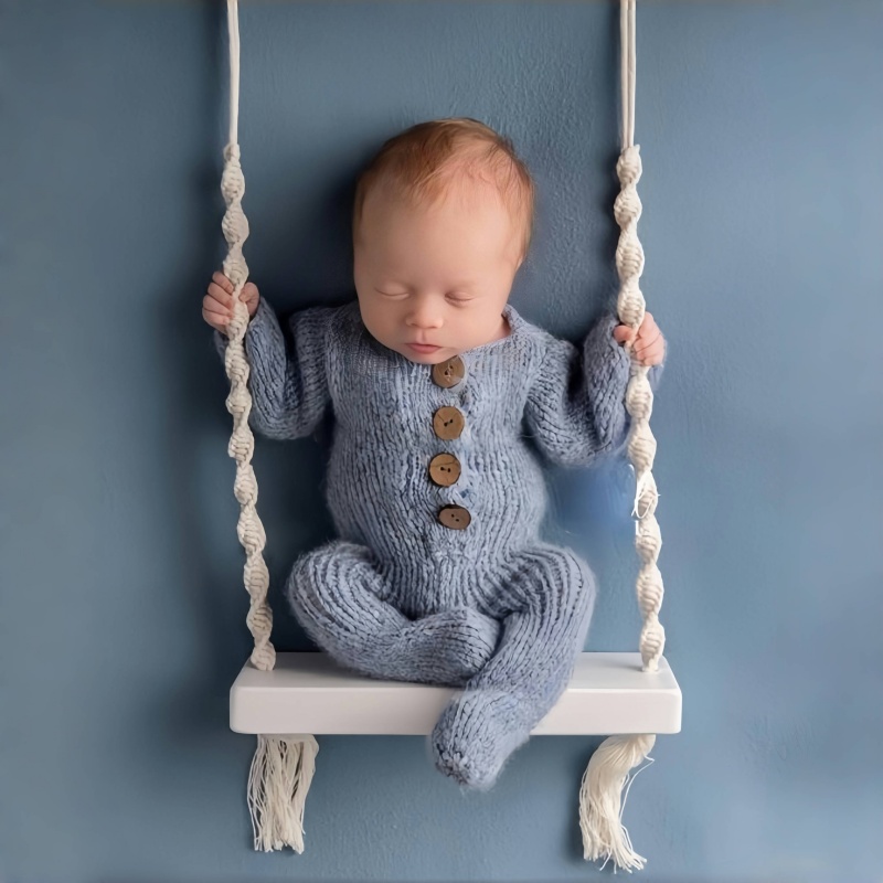 Baby Photography Props Newborn - Woodworking Veneer 评论和价格