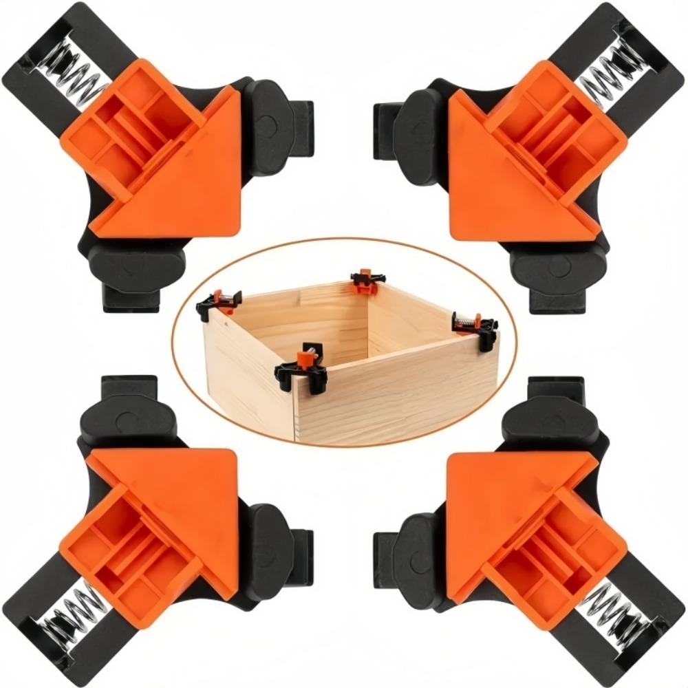 4pcs 90° Right Angle Clamp Fix - Woodworking Workshop 评论和价格