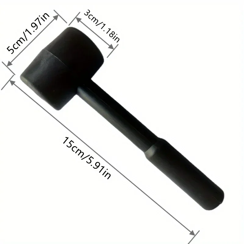 1Pc Black mallet - durable and - Woodworking Gift Ideas 评论和价格