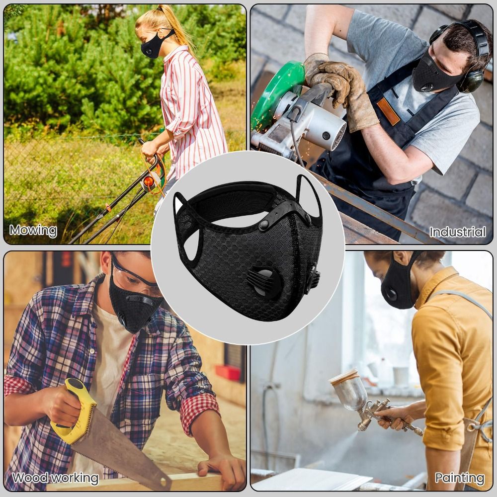 Breathable Ergonomic Dust Mask - Woodworking Mask 评论和价格