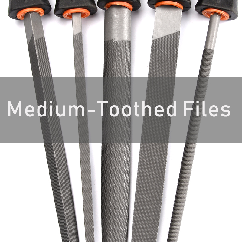 5pcs Medium-Toothed Metal File - Woodworking Files And Rasps 评论和价格