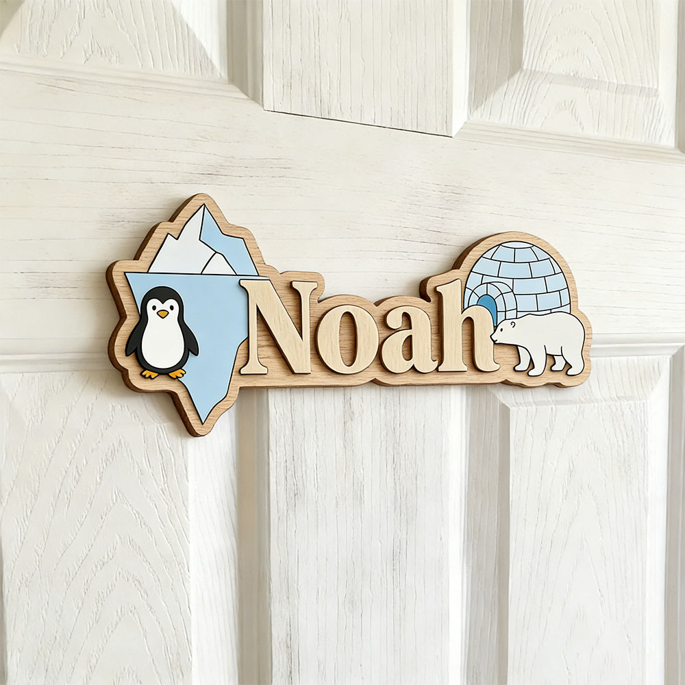 Arctic Penguin & Polar Bear Cu - Woodworking For Beginners 评论和价格