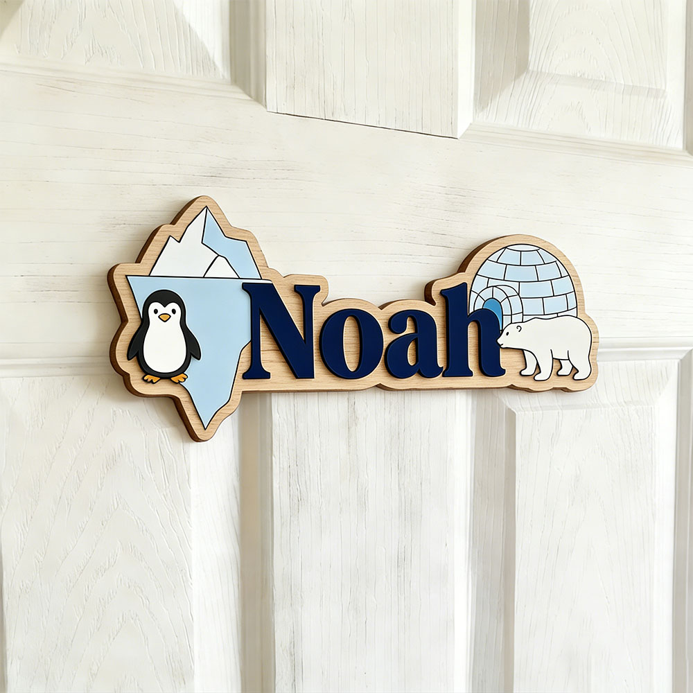 Arctic Penguin & Polar Bear Cu - Woodworking For Beginners 评论和价格