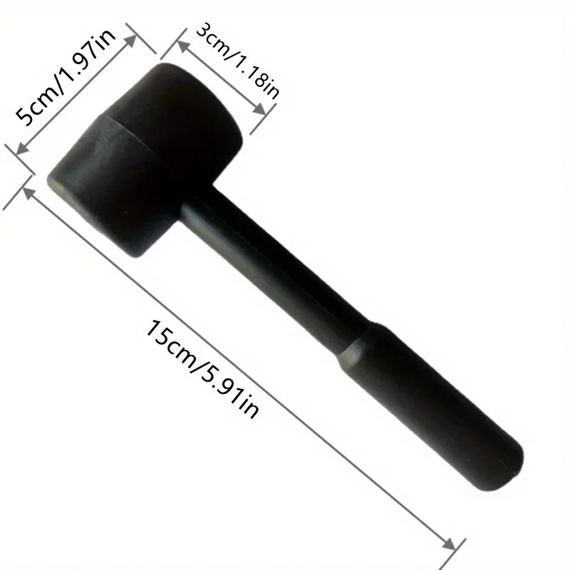 Black rubber mallet - durable  - Woodworking Gift Ideas 评论和价格