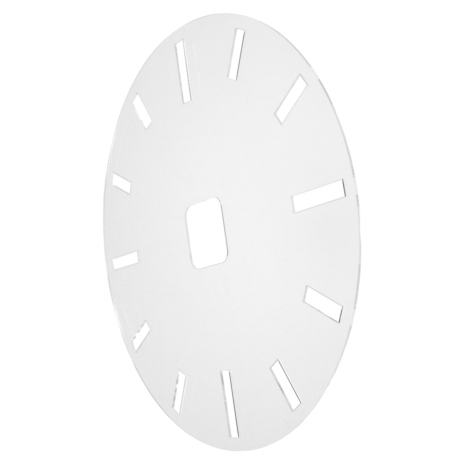 Acrylic Clock Face Template 10 - Woodworking Router Templates 评论和价格