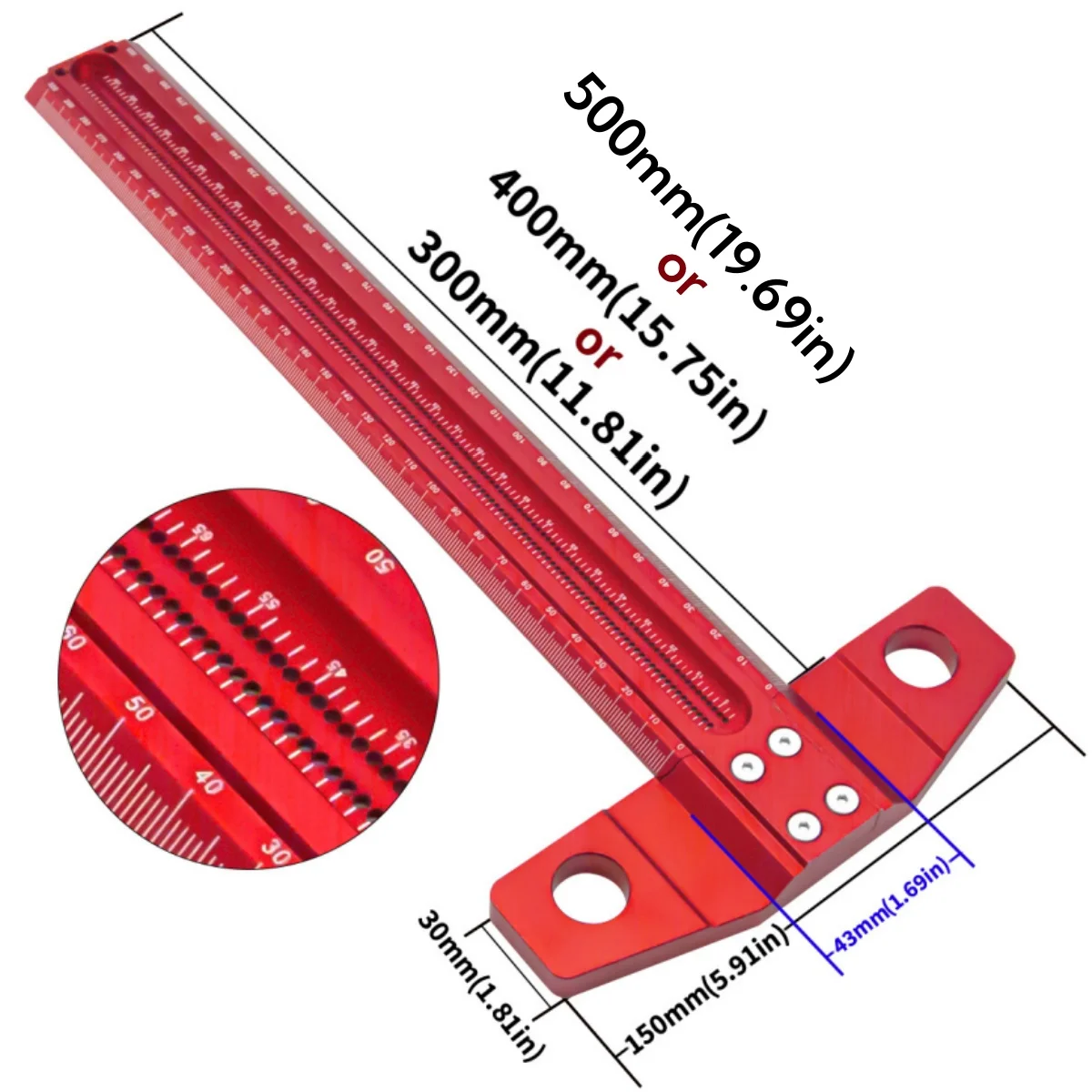 Multifunctional ruler cross ho - Woodworking Plans Free 评论和价格