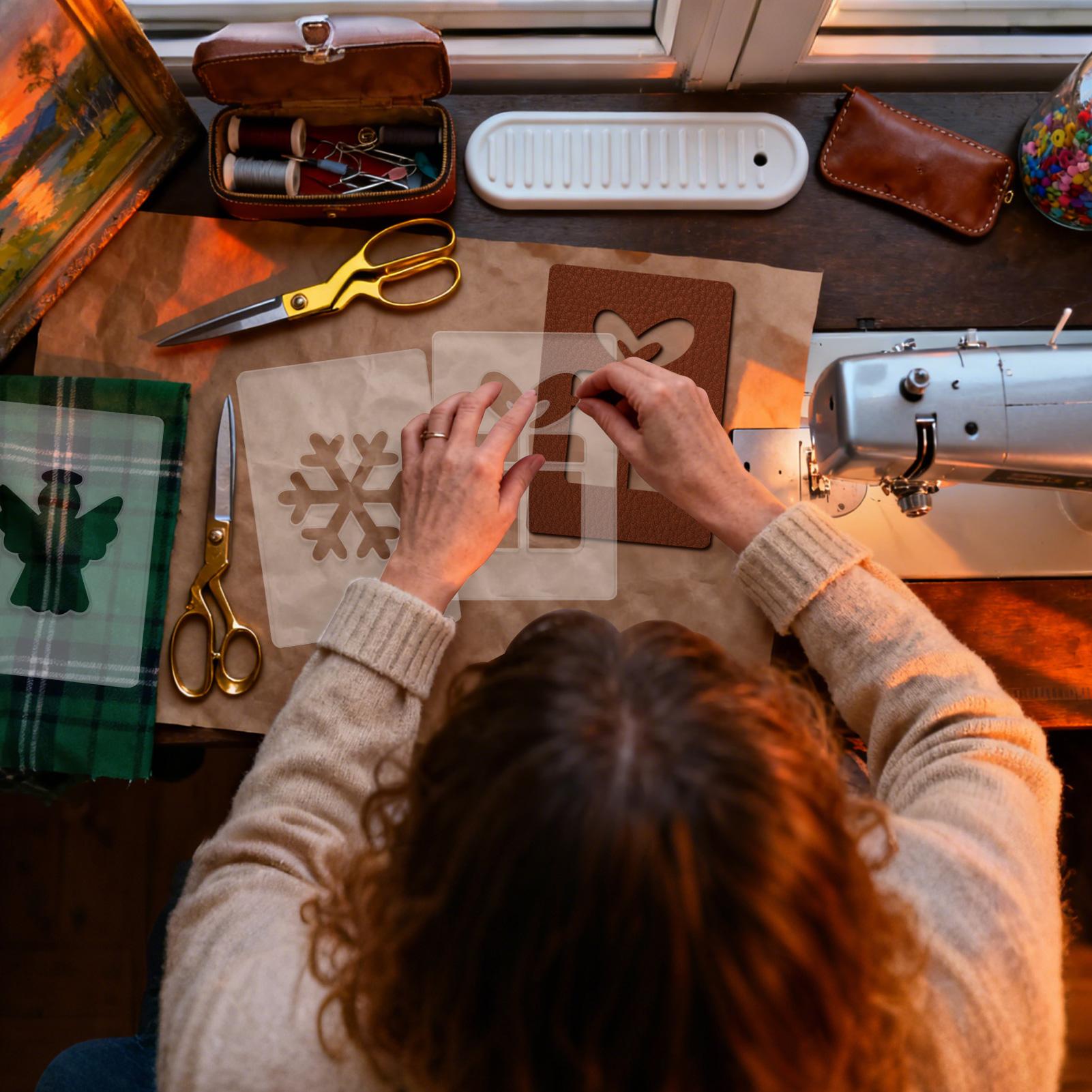 Christmas Stencil Portable Woo - Woodworking Women 评论和价格