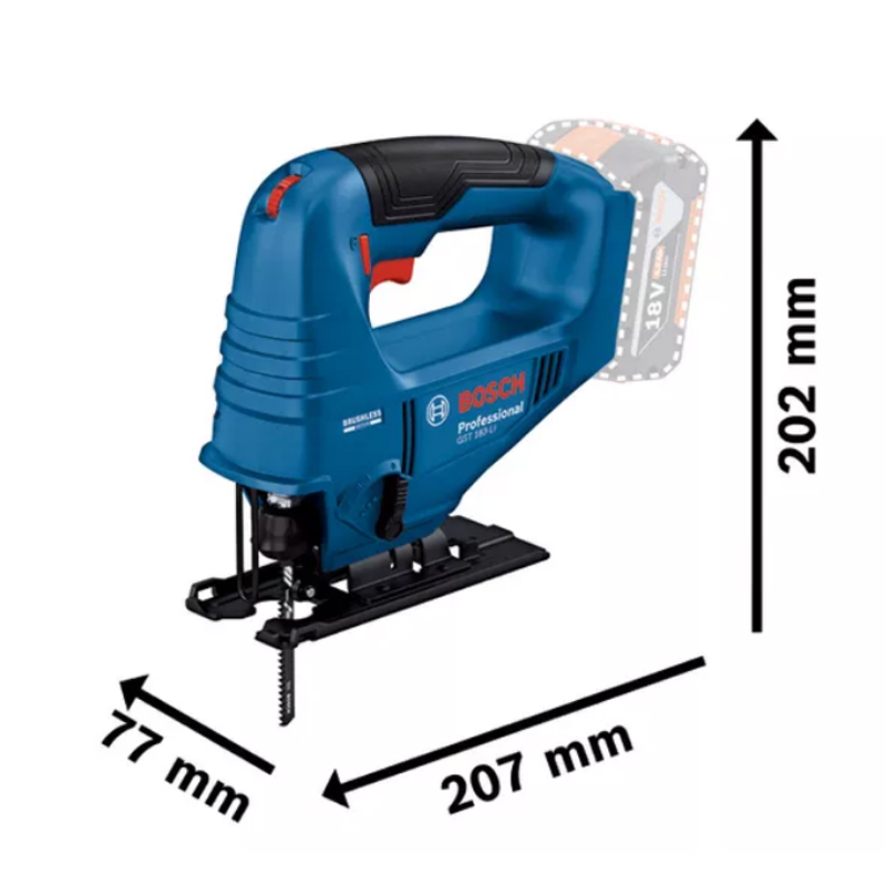 Bosch GST 183-LI Professional  - Woodworking Multi Tool 评论和价格