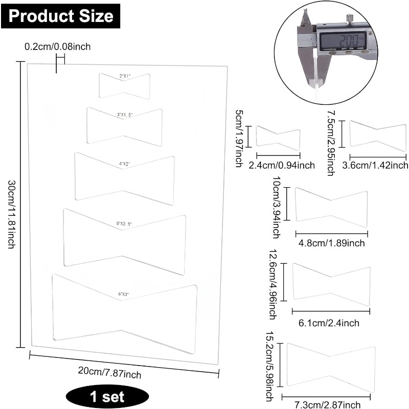 1pcs Butterfly Inlay Template  - Woodworking Router Templates 评论和价格