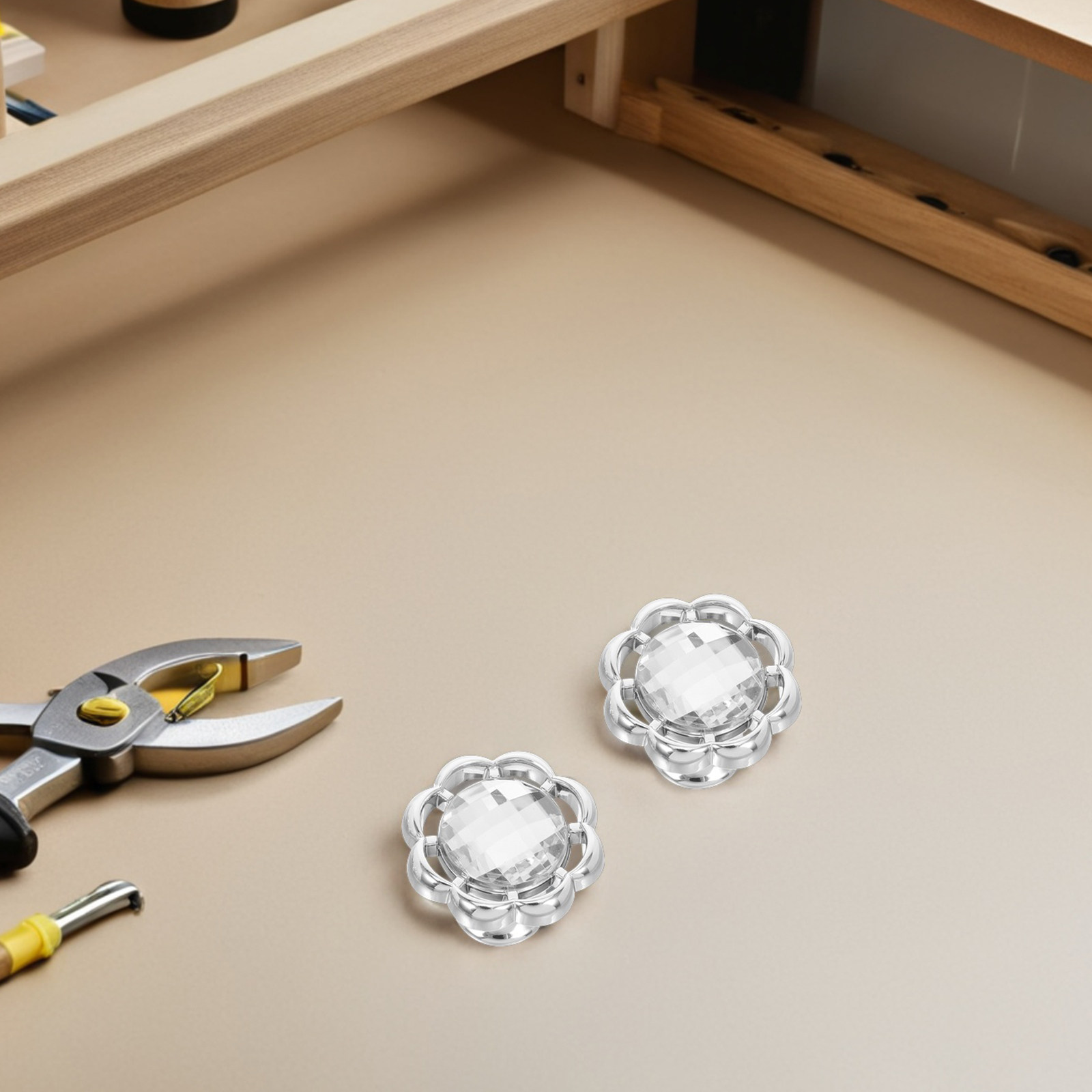 12Pcs Cabinet Door Handle Flow - Woodworking Inspiration 评论和价格