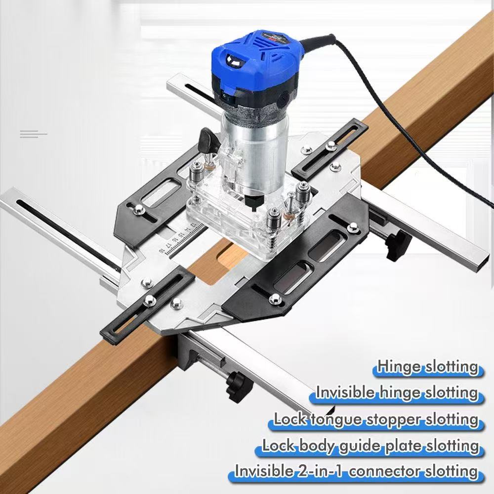 Door Cabinet Jamb Router Hinge - Woodworking Router Templates 评论和价格