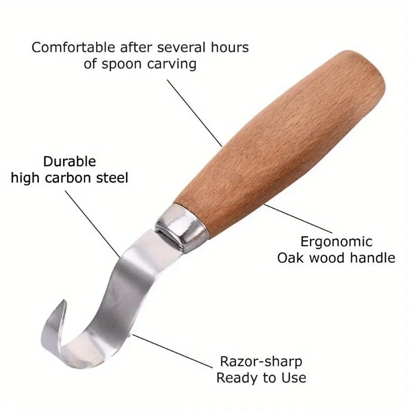 Wood Carving Knife Chisel Hook - Woodworking For Beginners 评论和价格