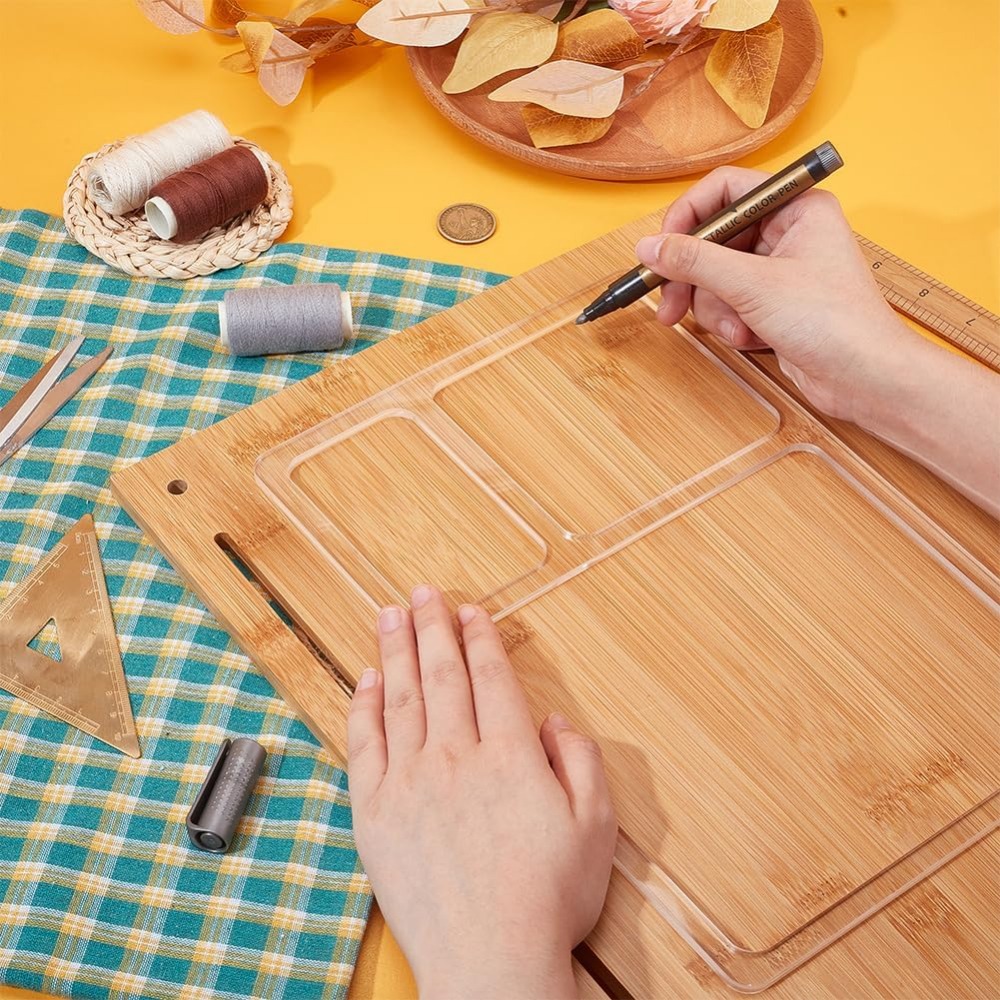 3 Pocket Valet Tray Router Tem - Woodworking Router Templates 评论和价格