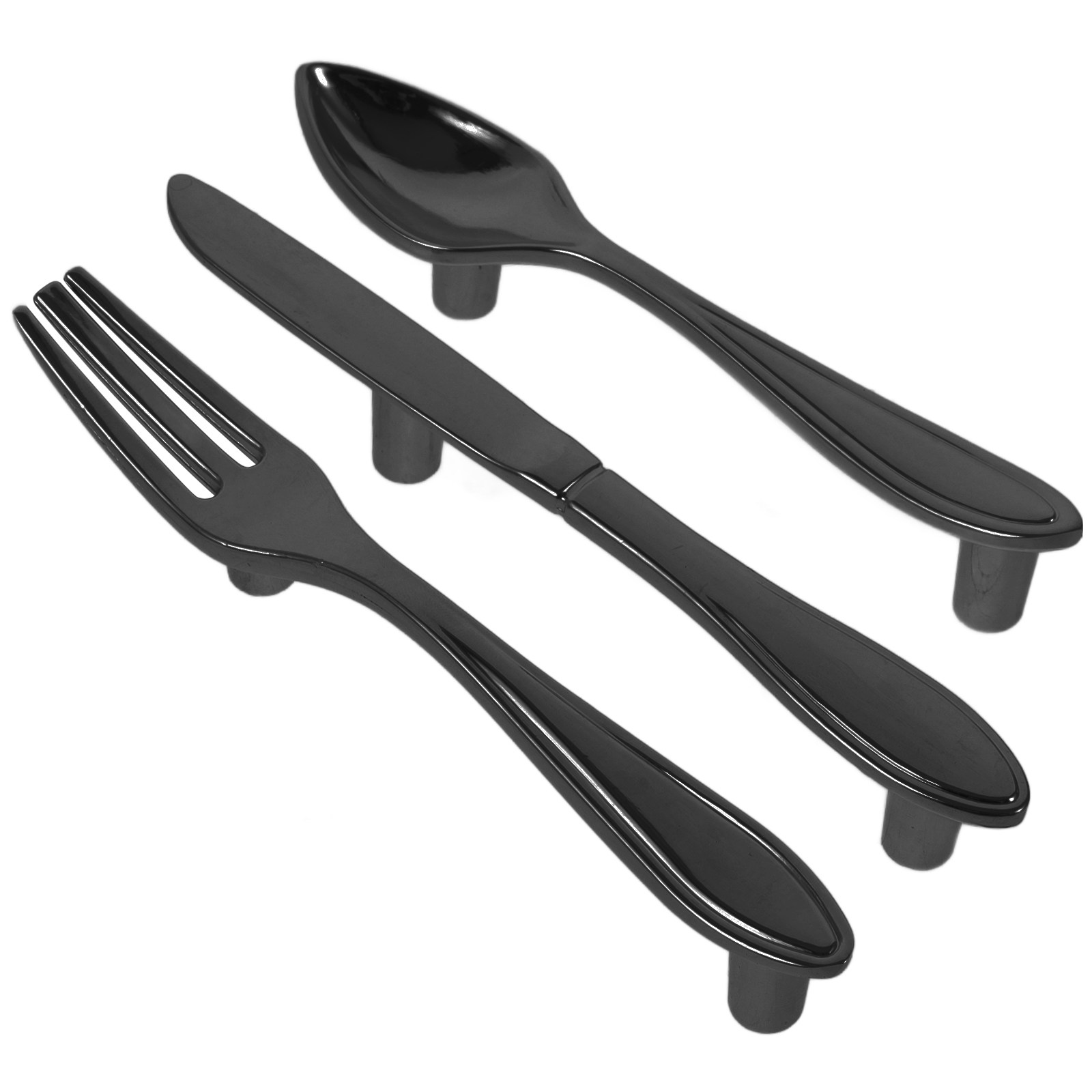 3Pcs Cutlery Inspired Cabinet  - Woodworking Inspiration 评论和价格
