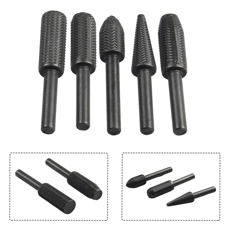 5Pcs Complete models Double Cu - Woodworking Files And Rasps 评论和价格