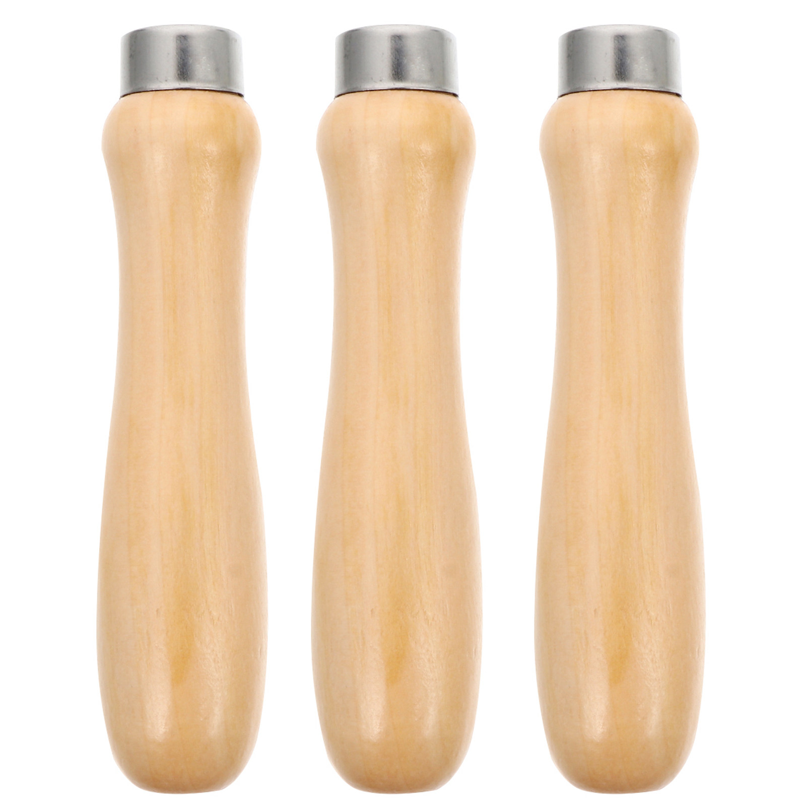 3Pcs File Handle Wooden Comfor - Woodworking Files And Rasps 评论和价格