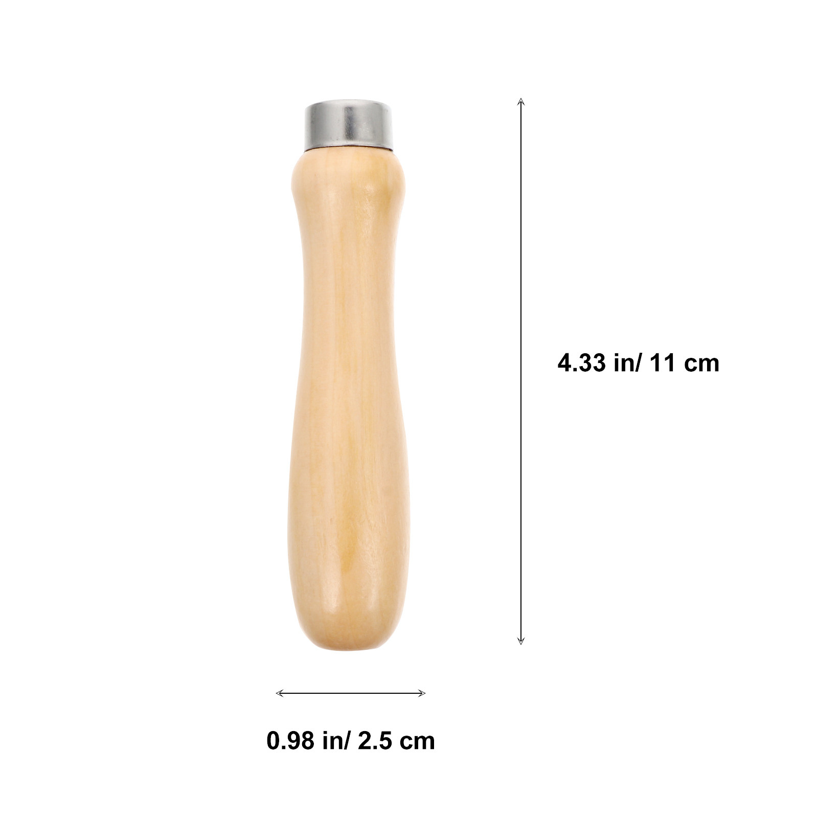 3Pcs File Handle Wooden Comfor - Woodworking Files And Rasps 评论和价格