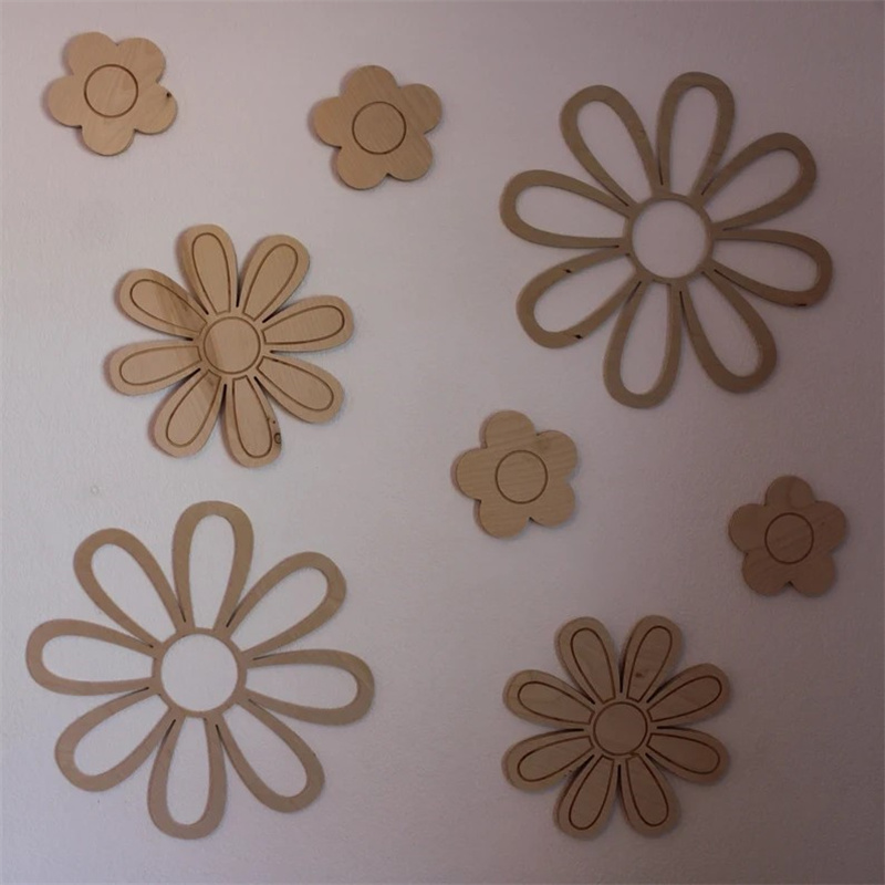 Ins Wooden Daisy Wall Flowers  - Woodworking For Beginners 评论和价格