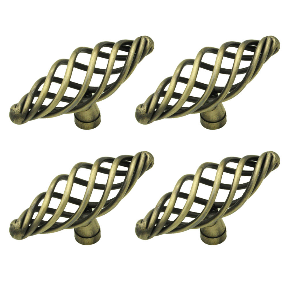 4Pcs Alloy Door Pull Knobs Bir - Woodworking Inspiration 评论和价格