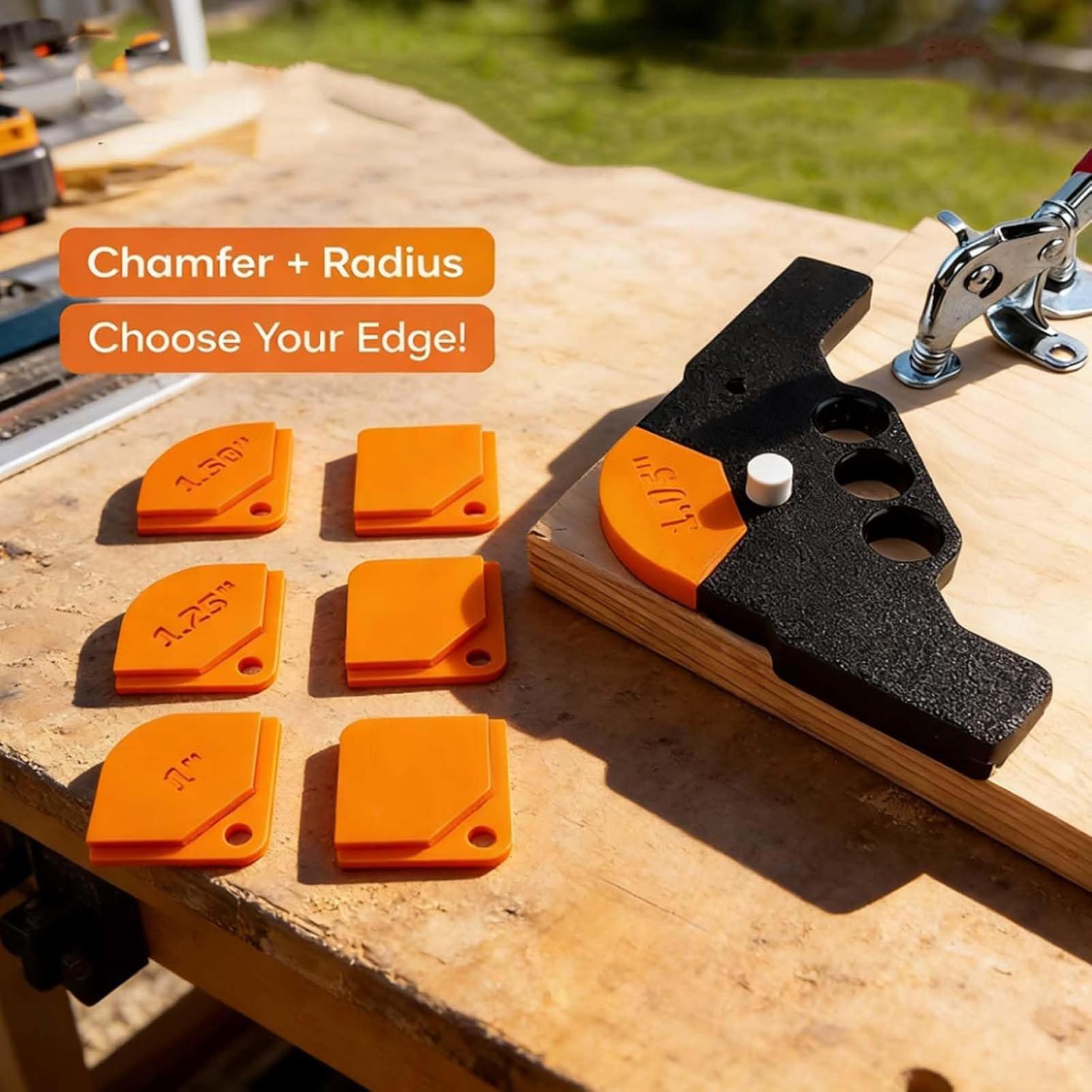 Router Corner Radius Template  - Woodworking Router Templates 评论和价格