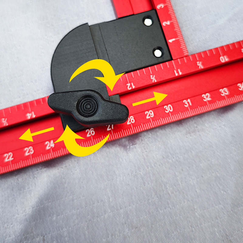 59cm Adjustable Square Router  - Woodworking Router Templates 评论和价格