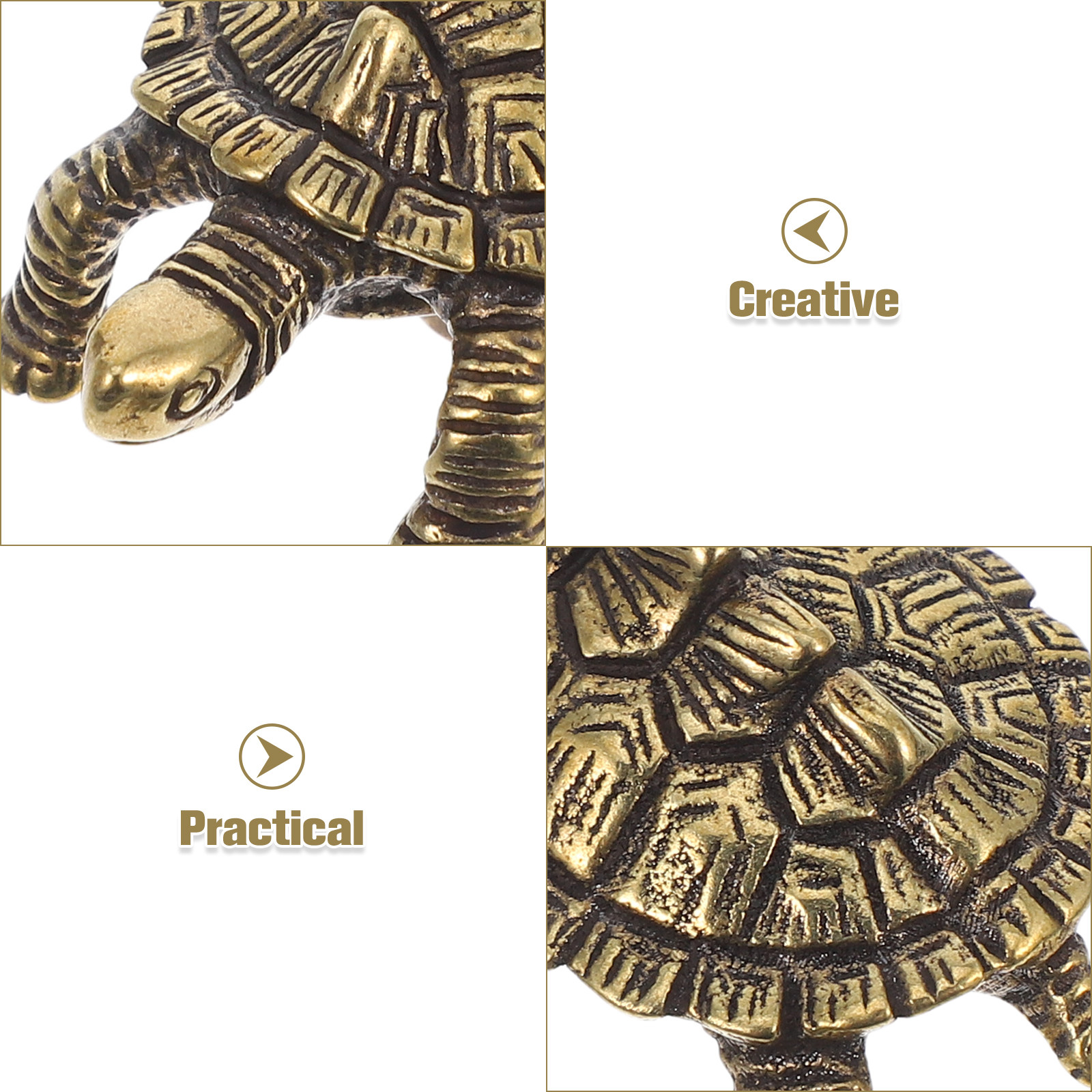 Chinese Inspired Brass Turtle  - Woodworking Inspiration 评论和价格