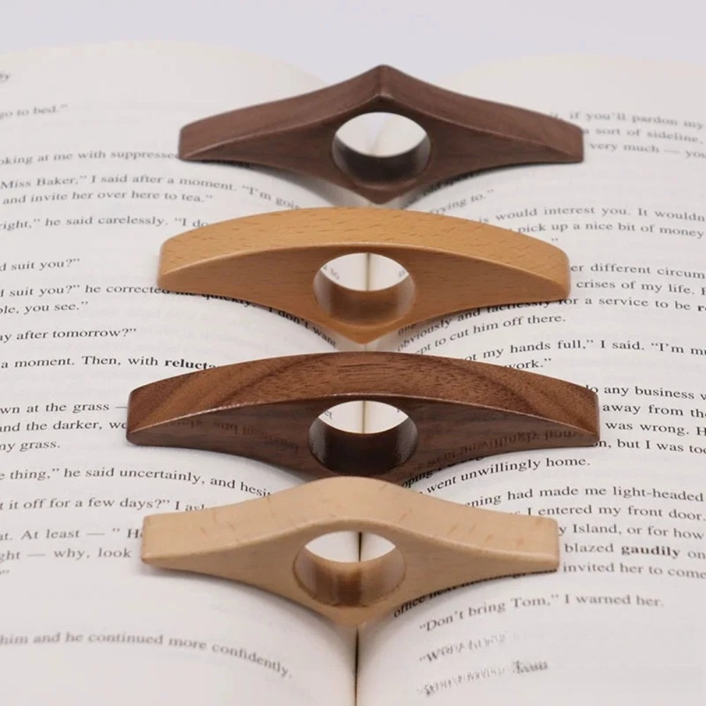 Solid Wood Thumb Book Support  - Woodworking School 评论和价格