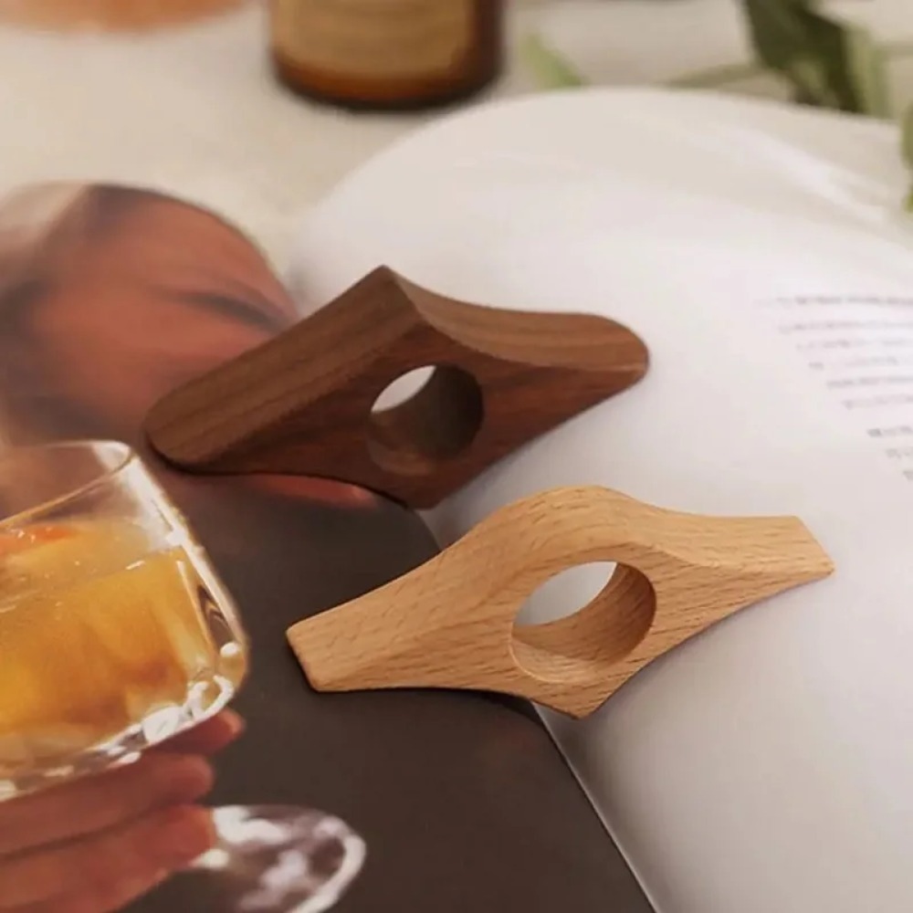 Solid Wood Thumb Book Support  - Woodworking School 评论和价格