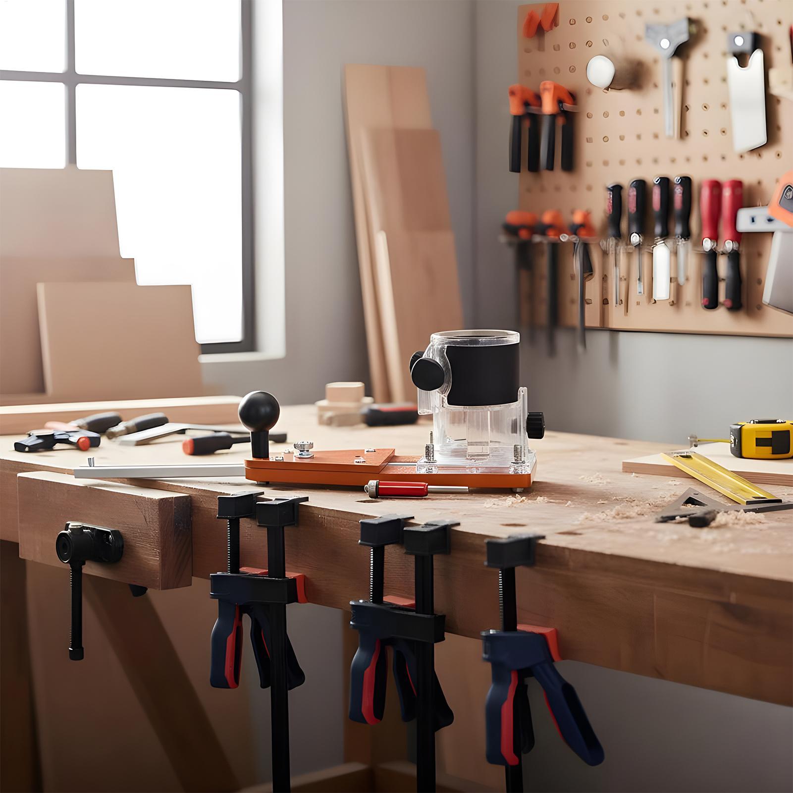 Router Circle Cutting Jig Adju - Woodworking Router Templates 评论和价格