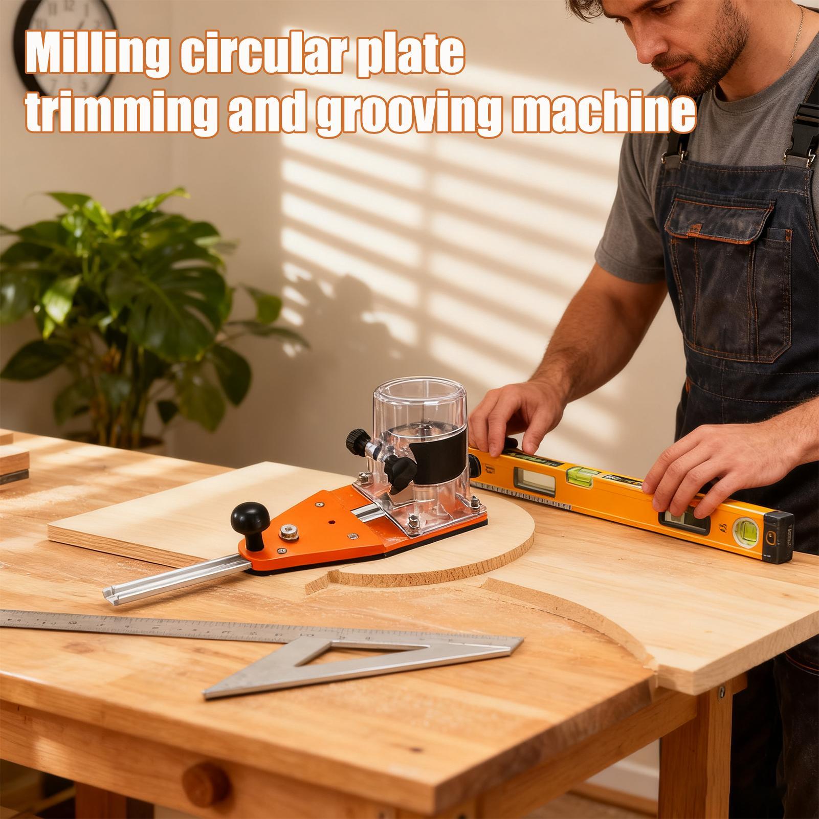 Router Circle Cutting Jig Adju - Woodworking Router Templates 评论和价格