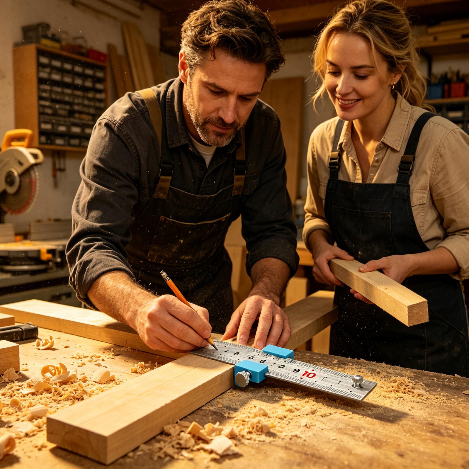 Carpentry Tools Carpentry Rule - Woodworking Workshop 评论和价格